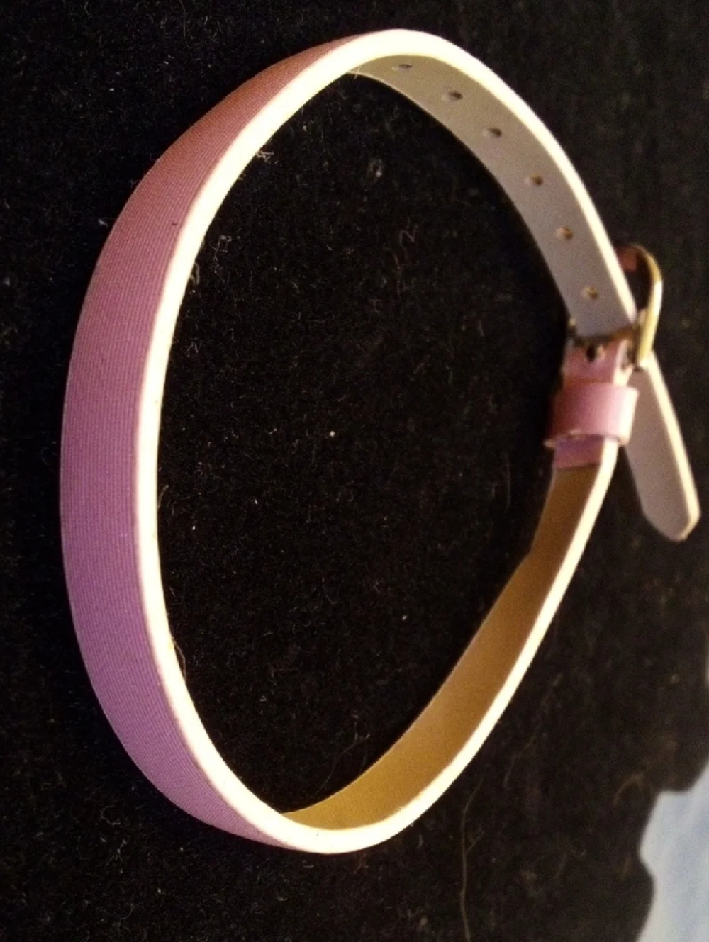 Classic Pink Leather Wrap Bracelet - Unbranded